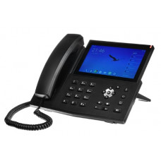 IP видеотелефон QTECH QIPP-V700PG, 20 SIP линий, HD-звук, цветной дисплей 7