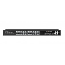 Коммутатор уровня 3 Vector VA2100-24T-4X, 24 порта 100/1000BaseT RJ45, 4 порта 1/10GE SFP+ Коммутатор уровня 3 Vector VA2100-24T-4X, 24 порта 100/1000BaseT RJ45, 4 порта 1/10GE SFP+