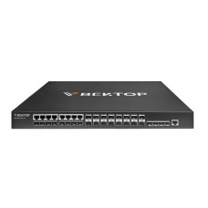 Коммутатор уровня 3 Vector VA2200-24S-4X, 20 портов 100/1000BaseX SFP, 4xGE, 4 порта 1/10GE SFP+ Коммутатор уровня 3 Vector VA2200-24S-4X, 20 портов 100/1000BaseX SFP, 4xGE, 4 порта 1/10GE SFP+