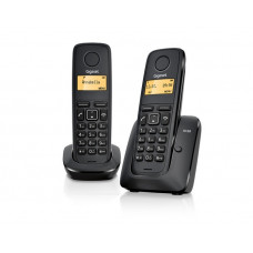 Радиотелефон DECT Gigaset A270 DUO, черный