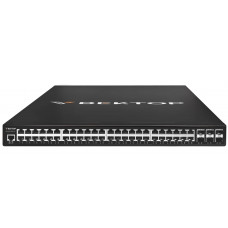 Коммутатор уровня 3 Vector VA2400-48P-6X, 48 портов 10/100/1000BaseT RJ45 с POE+, 6x1/10GE SFP+,2 БП Коммутатор уровня 3 Vector VA2400-48P-6X, 48 портов 10/100/1000BaseT RJ45 с POE+, 6x1/10GE SFP+,2 БП