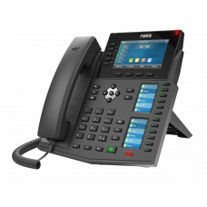 IP телефон Fanvil X6U, 20 SIP линий, HD-звук, цветной дисплей 4,3”, Bluetooth, PoE, с БП