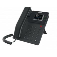 IP телефон Fanvil V60G, 4 SIP линии, 3 DSS клавиши, цветной экран 2,4 дюйма, 10/100/1000 Мбит порты, HD-звук, PoE, с БП