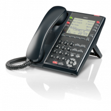 IP телефон IP7WW-8IPLD-C1 TEL(BK) для АТС NEC SL2100, 32 DSS клавиши - 8х4 регистра, черный